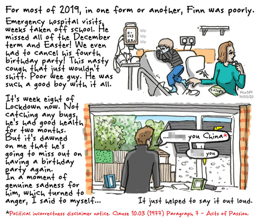 I've Kept A Visual Diary Every Working Day Since Day One Of Lockdown