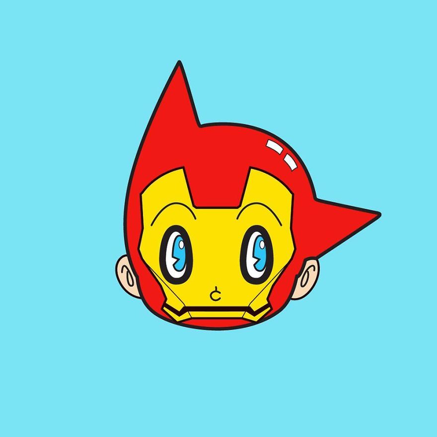 This Artist Makes Incredible Mixes Of Characters From Pop Culture