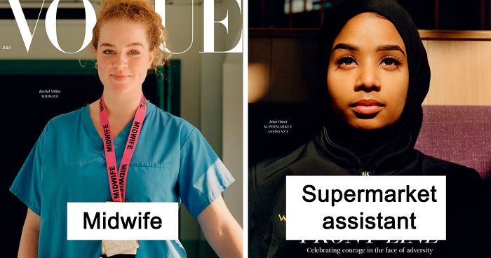 New Vogue Cover Features Key Workers Instead Of Models To Portray Their Importance