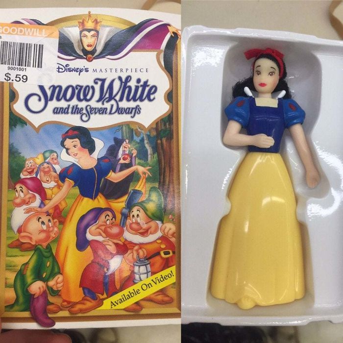 These Toys From McDonald's In The Vhs Packaging