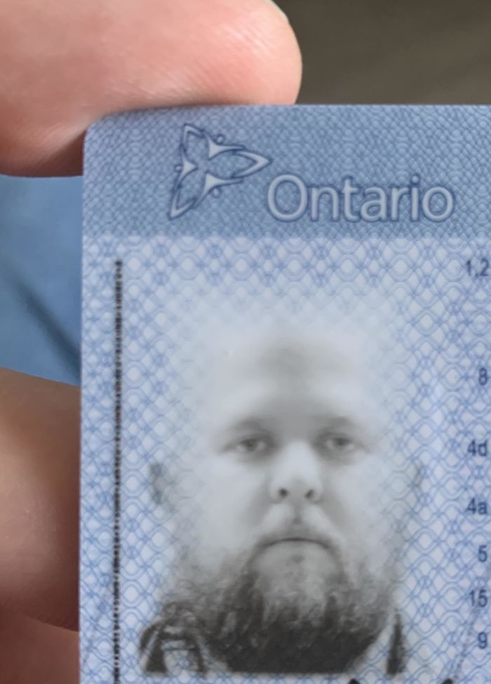 Got My License In The Mail Today