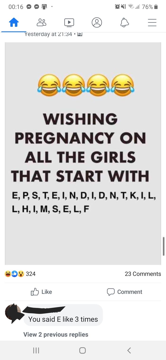 He Also Used "I" 4 Times