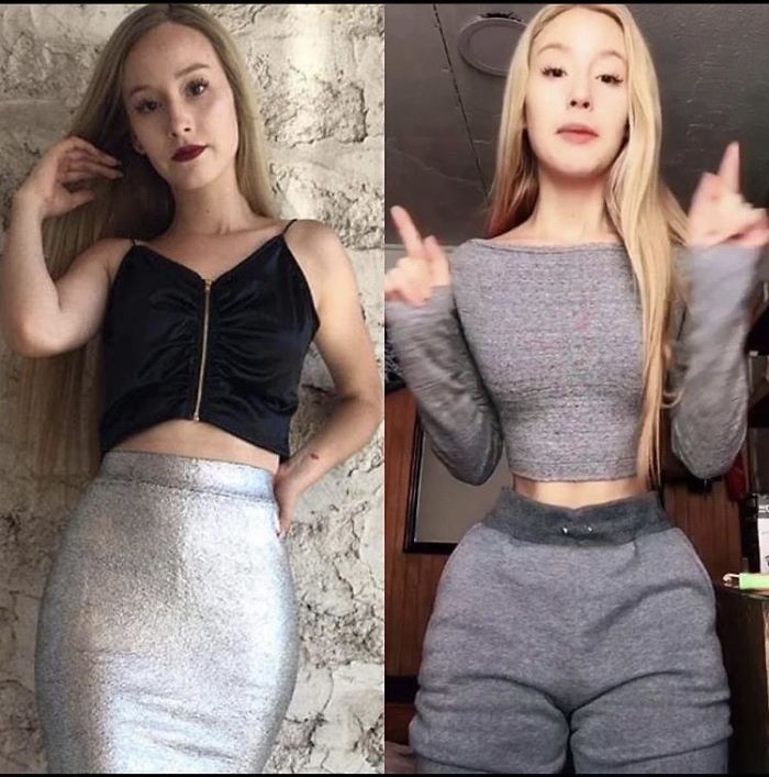 Remember That Girl A While Ago That Apparently Had A Rib Removed? Turns Out She Uses Filters As Well