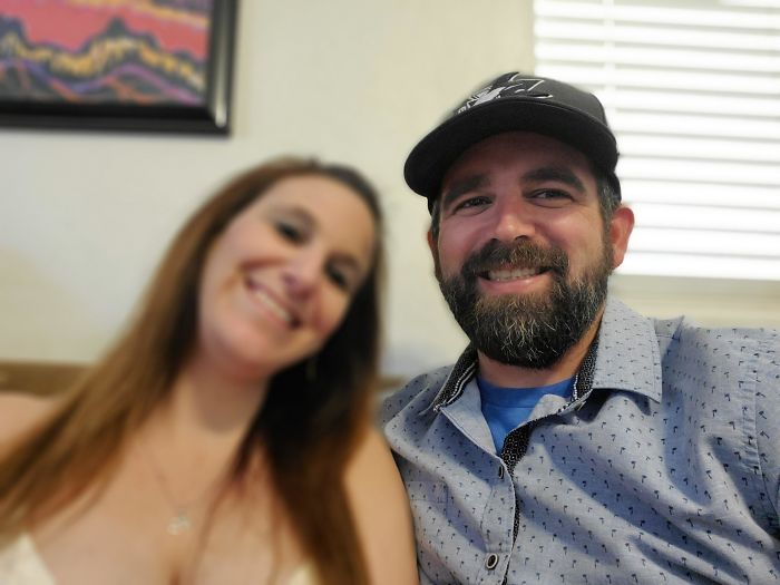 No Alone Time Since Corona. Finally Got A Night Without Kids And Wanted To Take A Pic. Thank You Selective Focus