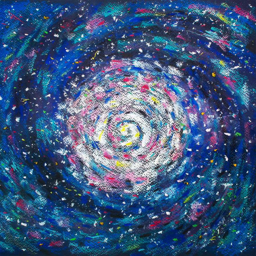 I Painted Paintings About The Chanting Of Nature For A Whole Year