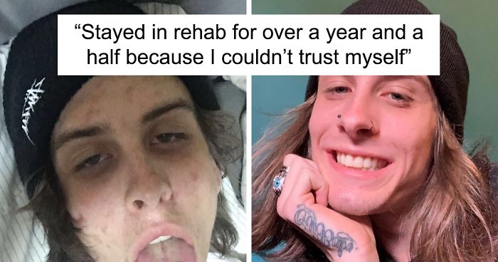 Guy Shares Pics Before And 745 Days After Quitting Drugs And The Transformation Is Incredible