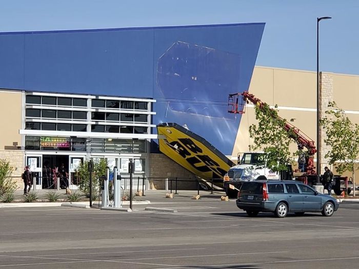 They're Gonna Need A Lot Of Hot Glue To Stick It Back On