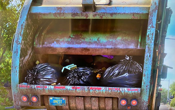 A Little Nod To The Shining (1980) Room 237 On The Back Of The Garbage Truck In Toy Story 3 (2010)