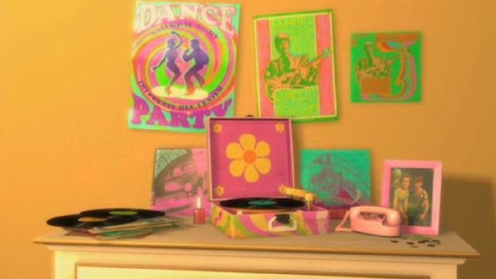 In Toy Story 2 (1999) Jessie Recalls Her Past With Her Owner Emily. The Wall Decor And Rotary Phone Hint She Was A Toy From The 1970's And Has A Fear Of Going Back In "The Box" Because She's Been In It For Approx 20 Years