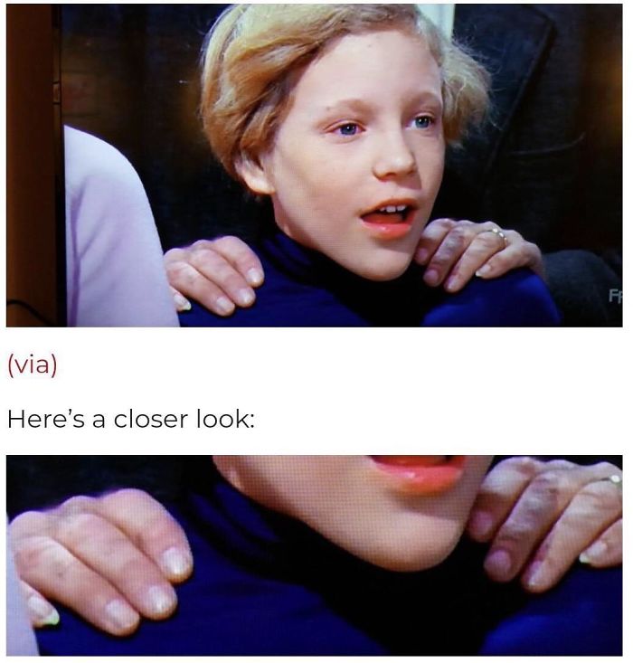 In Willy Wonka & The Chocolate Factory (1971) The Actor Who Plays Grandpa Joe Has A So Called ‘Coke Nail’ On Both His Pinky Fingers