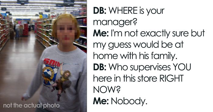 Entitled “Karen” Mistakes Customer For An Employee, He Makes The Situation Hilarious For Himself