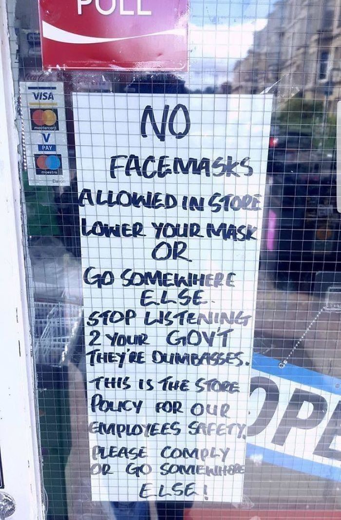 Apparently Wearing A Face Mask Is Dangerous