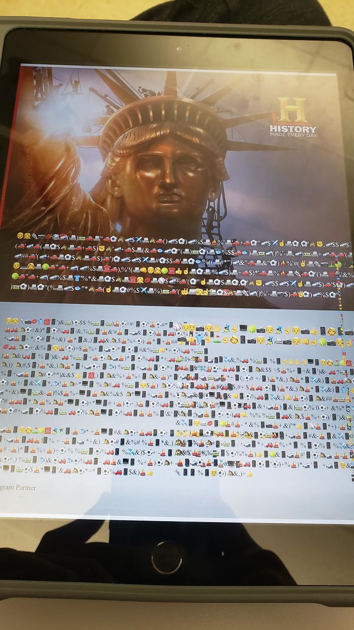 How My iPad Loaded My History Book