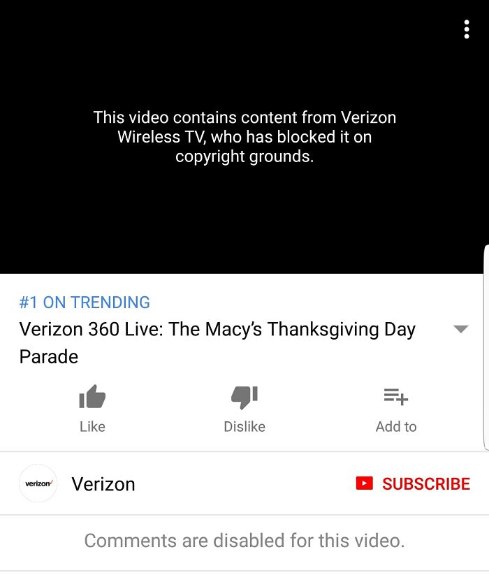 Nice Job Verizon