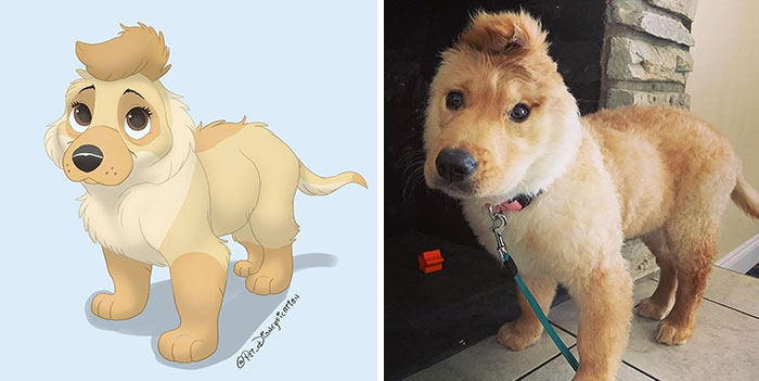 Artist-Turns-Pets-Disney-Characters-Pet-Disneyfication