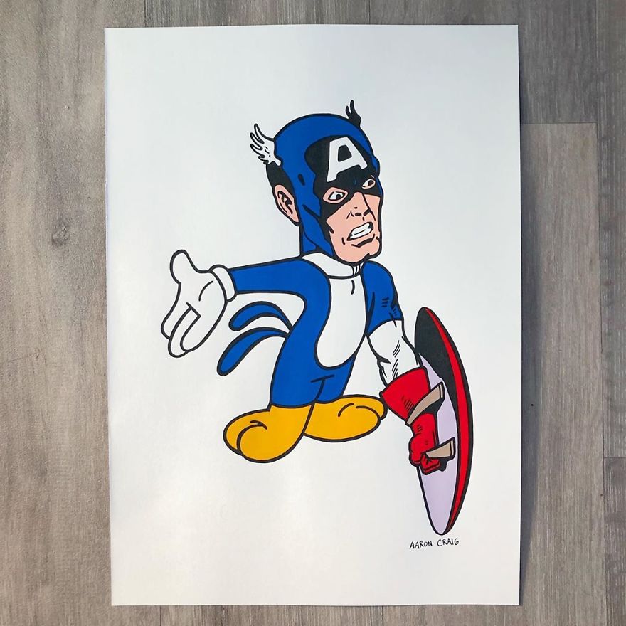 This Artist Makes Incredible Mixes Of Characters From Pop Culture