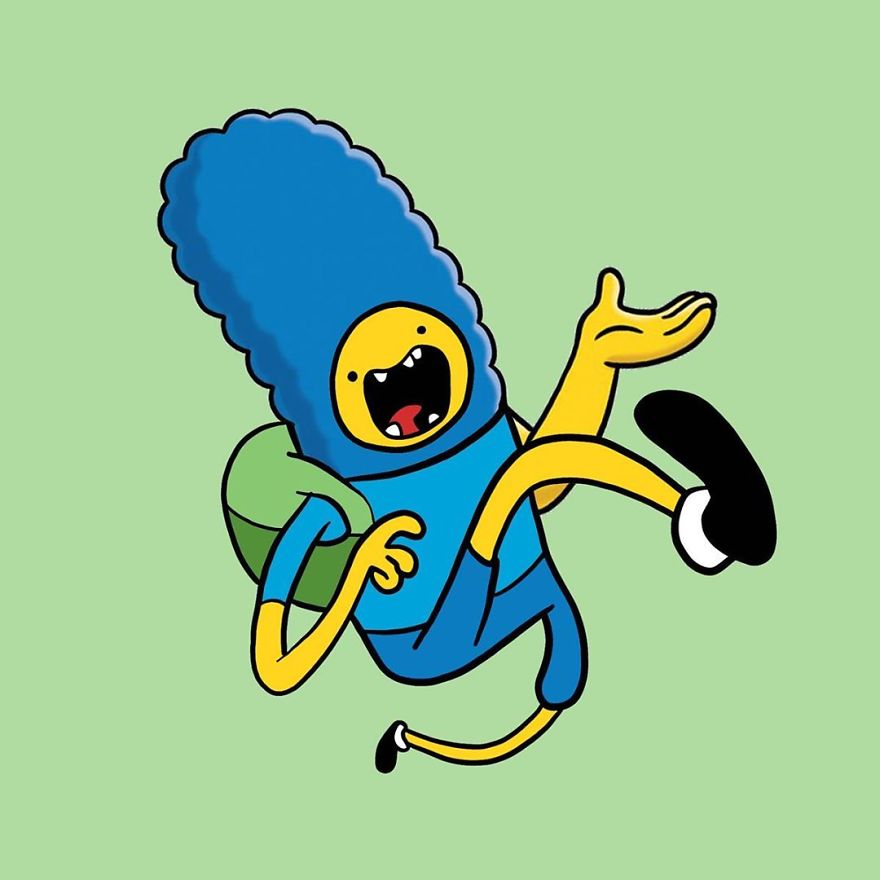 This Artist Makes Incredible Mixes Of Characters From Pop Culture