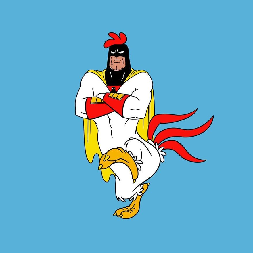 This Artist Makes Incredible Mixes Of Characters From Pop Culture