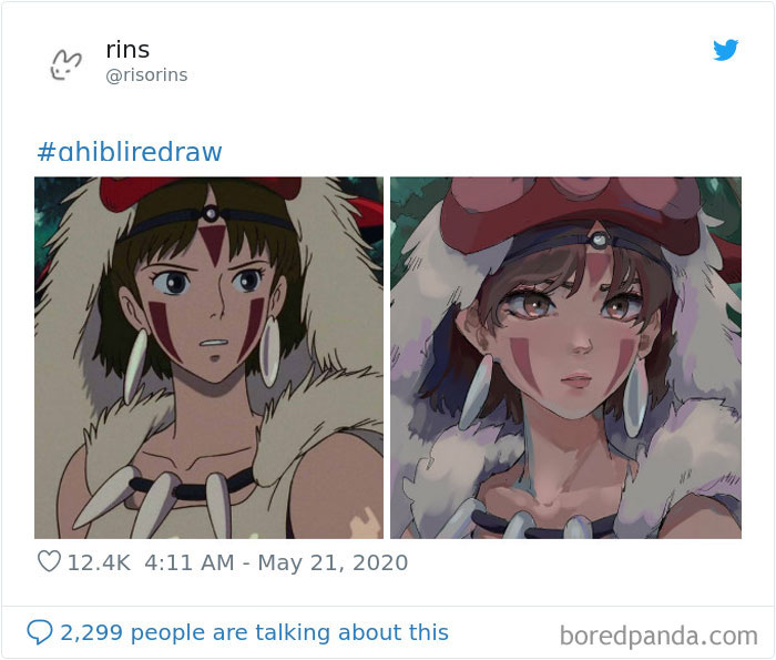 Redrawing-Ghibli-Art