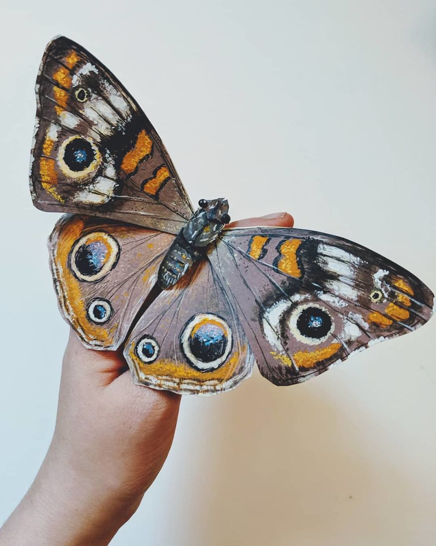 Artist Creates An Incredible Variety Of Realistic Insects Using Only Paper