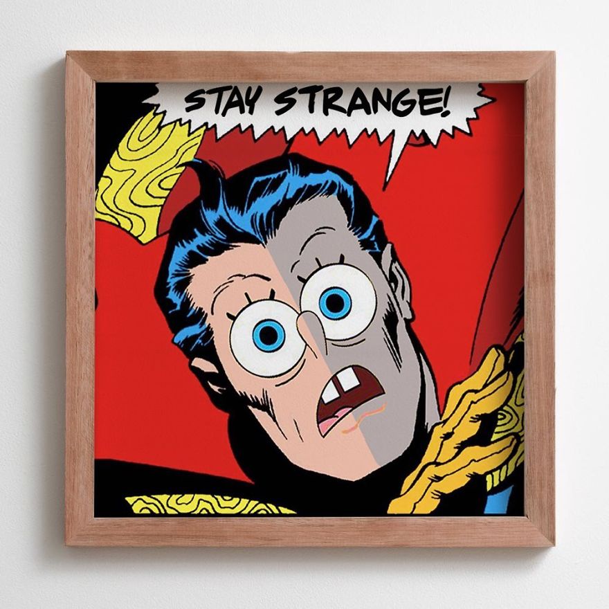 This Artist Makes Incredible Mixes Of Characters From Pop Culture