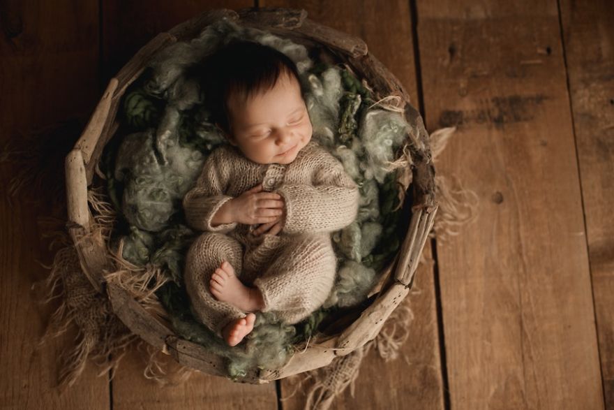 Sweet, Adorable, Sleeping Newborns