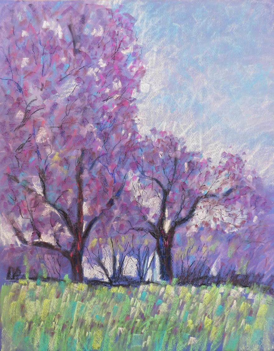 I Painted Paintings About The Chanting Of Nature For A Whole Year