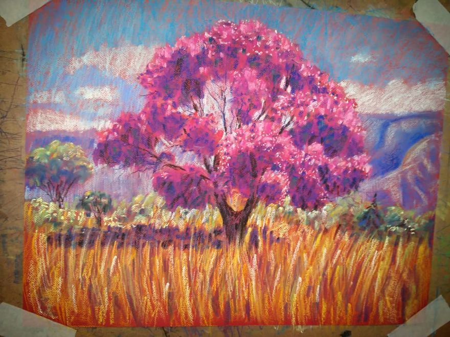 I Painted Paintings About The Chanting Of Nature For A Whole Year