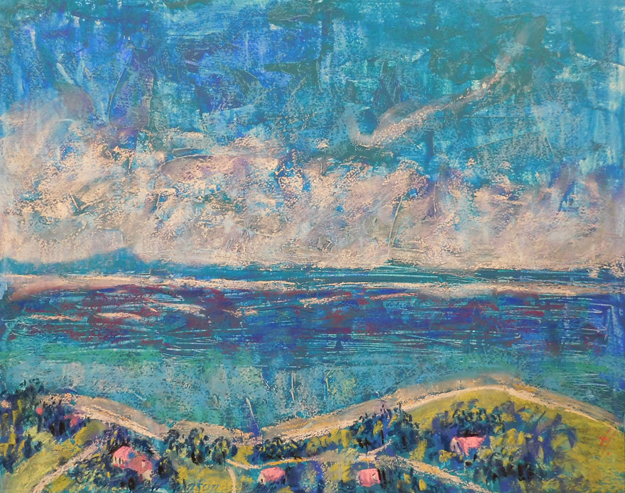 I Painted Paintings About The Chanting Of Nature For A Whole Year