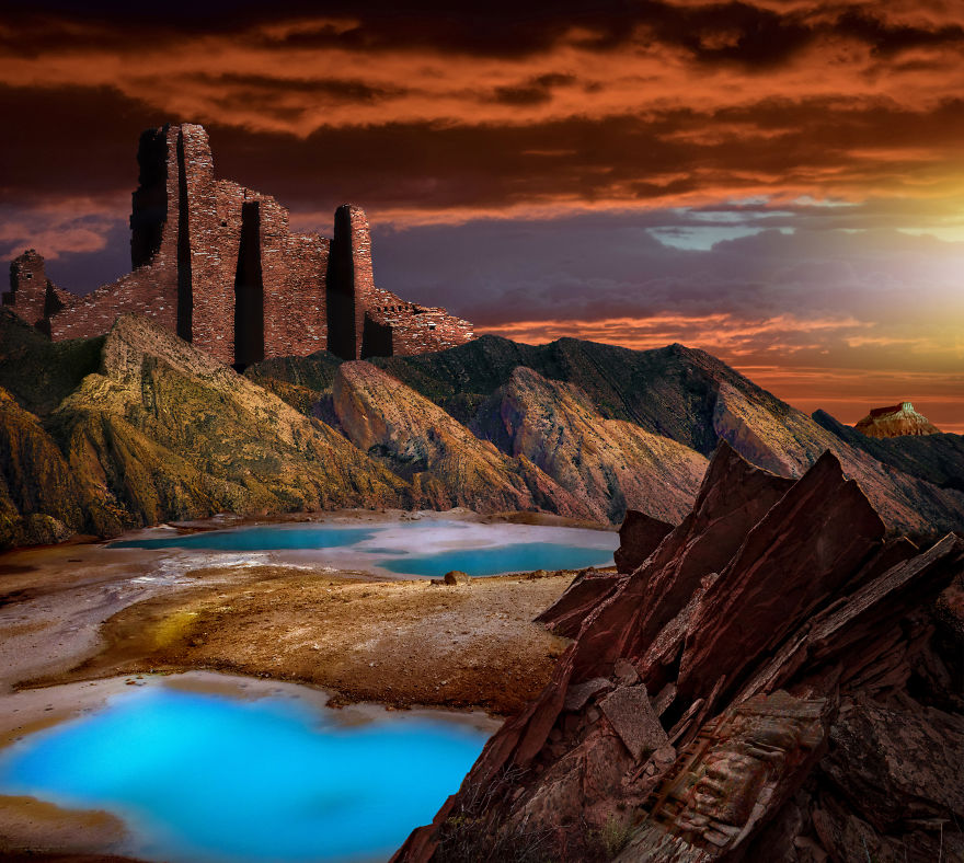 Phusion Fantasy Photo Collages By David P. Crews Phusion Fantasy Photo Collages By David P. Crews