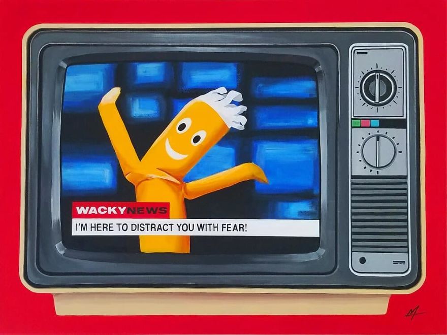 I'm Here To Distract You With Fear!