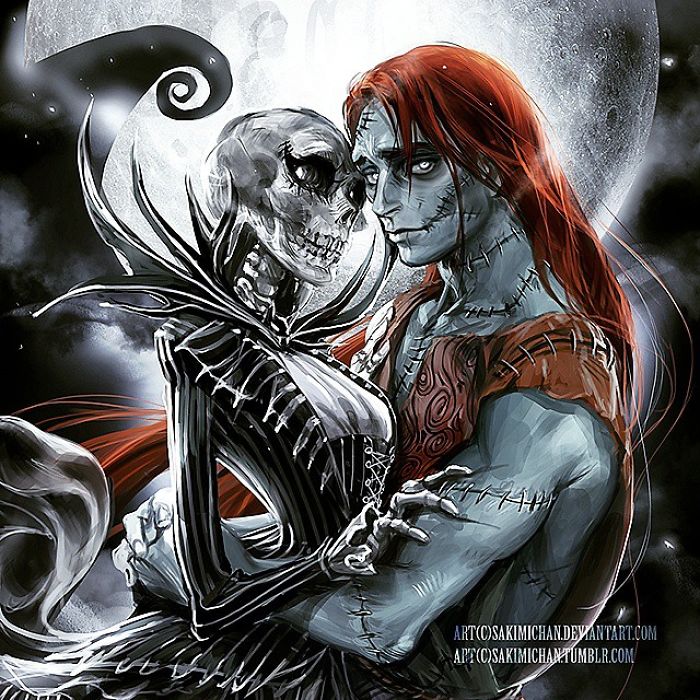 Jack Skellington And Sally