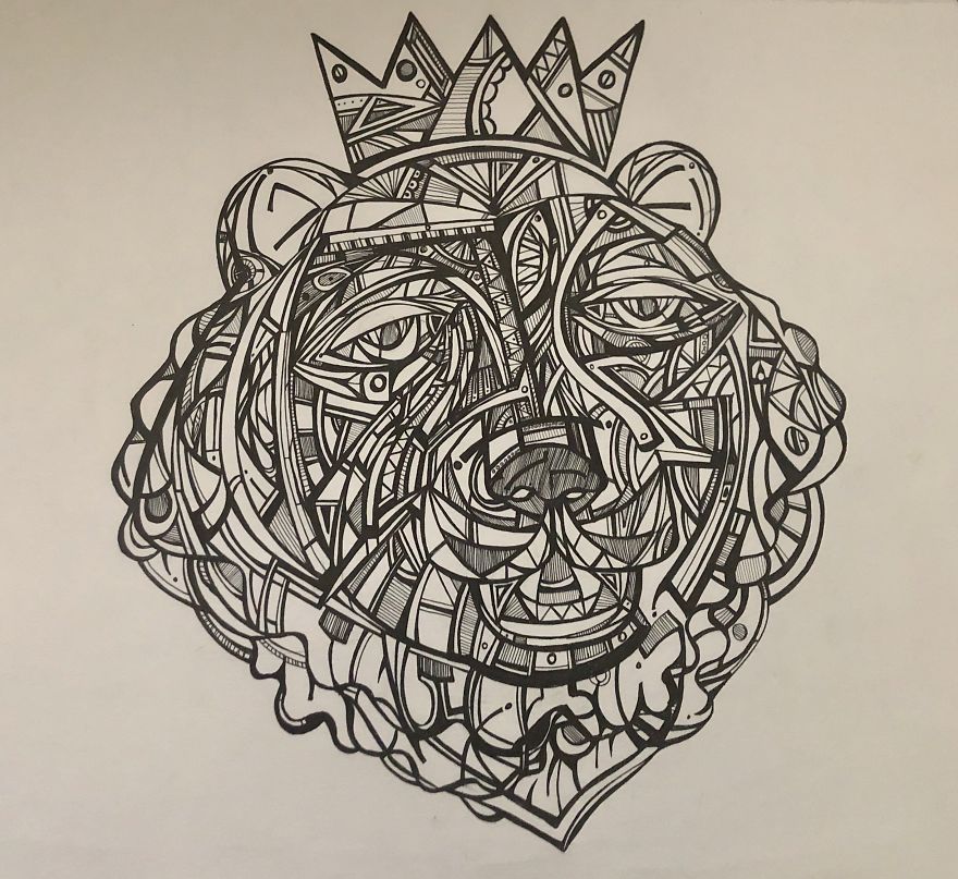 Artwork I Made With Pilot G2 Pens Artwork I Made With Pilot G2 Pens