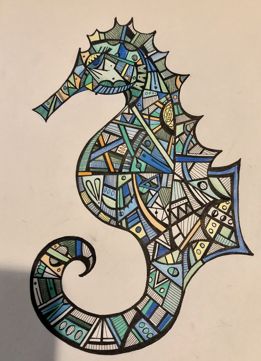 Artwork I Made With Pilot G2 Pens Artwork I Made With Pilot G2 Pens