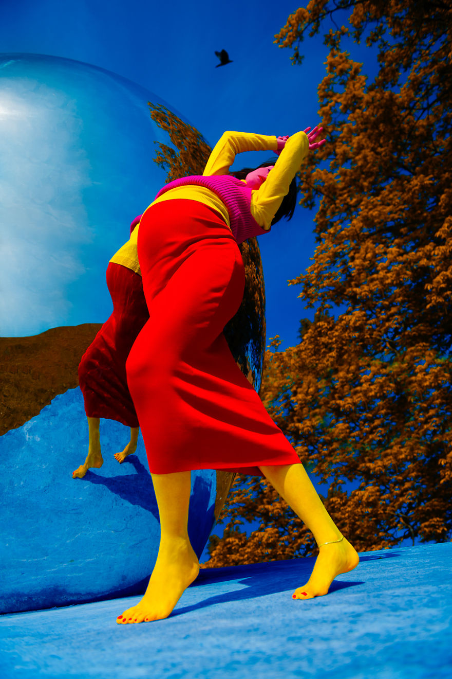 I Made A Series Of Self Portraits During The Last Month Of My Pregnancy