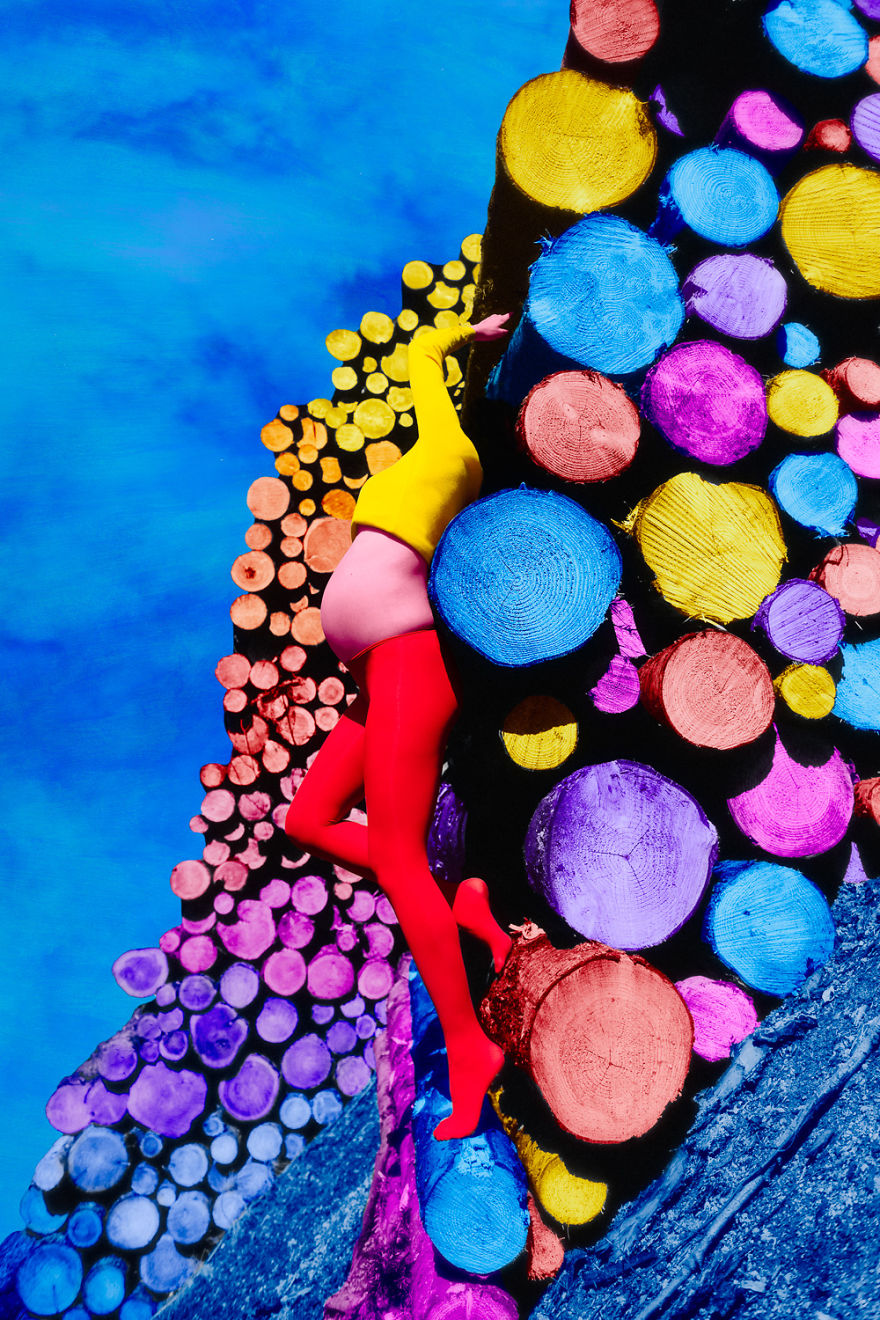 I Made A Series Of Self Portraits During The Last Month Of My Pregnancy