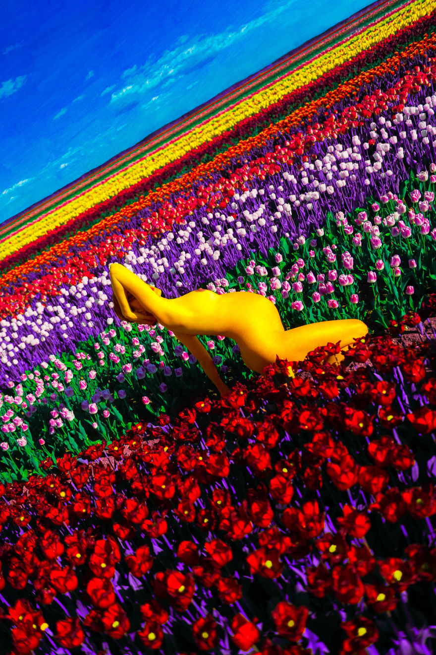 I Made A Series Of Self Portraits During The Last Month Of My Pregnancy