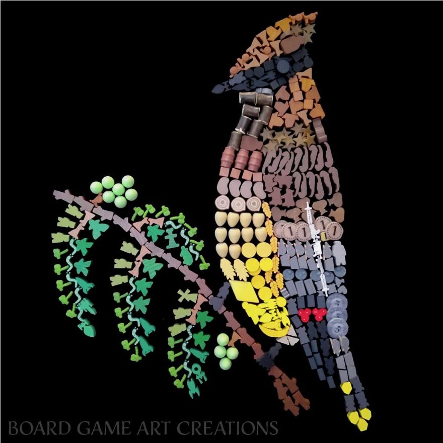 Board Game Pieces Become Art Board Game Pieces Become Art