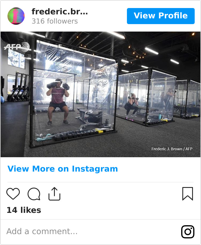This California Gym Built Ten Feet Individual Pods For Working Out And People Have Mixed Feelings About It This California Gym Built Ten Feet Individual Pods For Working Out And People Have Mixed Feelings About It