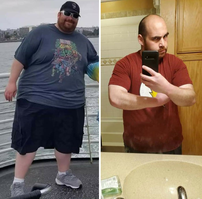 Couple Shares Before-And-After Photos Of Their Amazing Weight Transformation Couple Shares Before-And-After Photos Of Their Amazing Weight Transformation