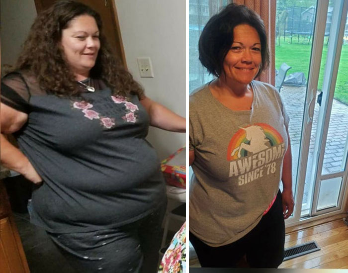 Couple Shares Before-And-After Photos Of Their Amazing Weight Transformation