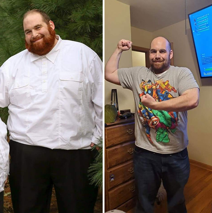 Couple Shares Before-And-After Photos Of Their Amazing Weight Transformation Couple Shares Before-And-After Photos Of Their Amazing Weight Transformation