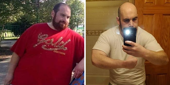 Couple Shares Before-And-After Photos Of Their Amazing Weight Transformation