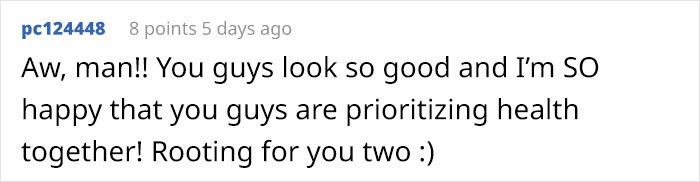 Couple Shares Before-And-After Photos Of Their Amazing Weight Transformation