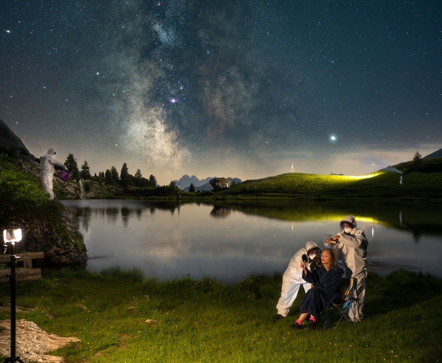 I Love To Tell Stories Under The Night Sky