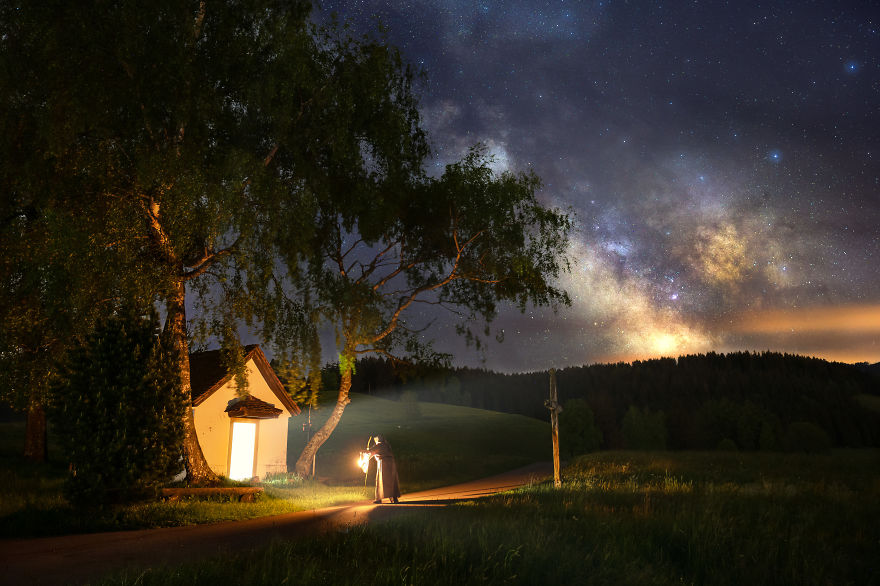 I Love To Tell Stories Under The Night Sky