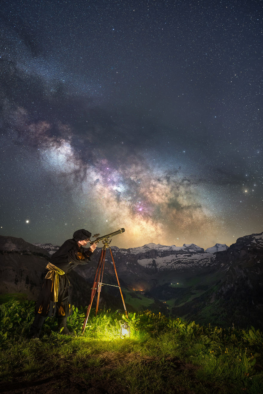 I Love To Tell Stories Under The Night Sky