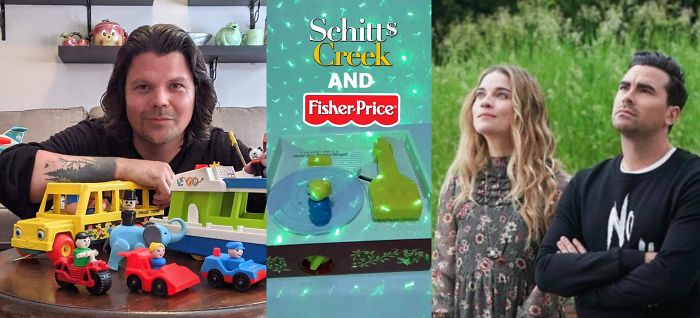 How Dan Levy, Annie Murphy, And Schitt's Creek Made My 'A Little Bit Alexis'/Fisher Price Tribute Go Viral How Dan Levy, Annie Murphy, And Schitt's Creek Made My 'A Little Bit Alexis'/Fisher Price Tribute Go Viral