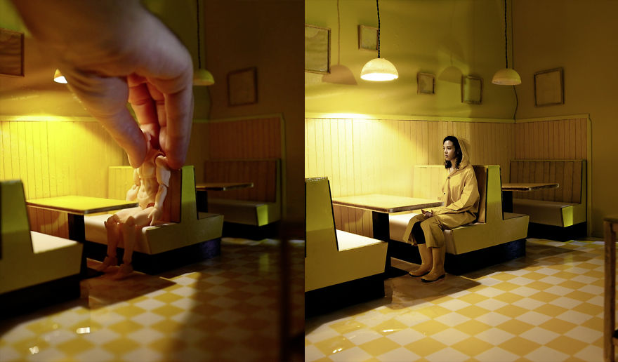 I Create Hyperrealistic Sceneries Using Miniature Sets I Create Hyperrealistic Sceneries Using Miniature Sets