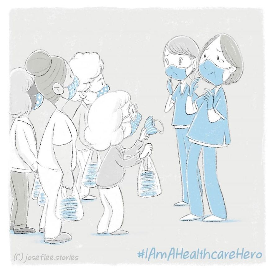 I Created 10 More Comics About Healthcare Heroes That Might Warm Your Heart (New Pics) I Created 10 More Comics About Healthcare Heroes That Might Warm Your Heart (New Pics)